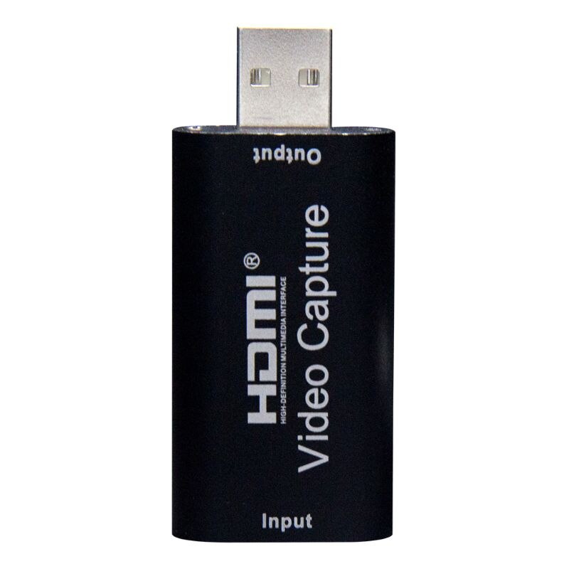 USB2.0 Video Capture Card Video Grabber with Type-c to Cable Adapter