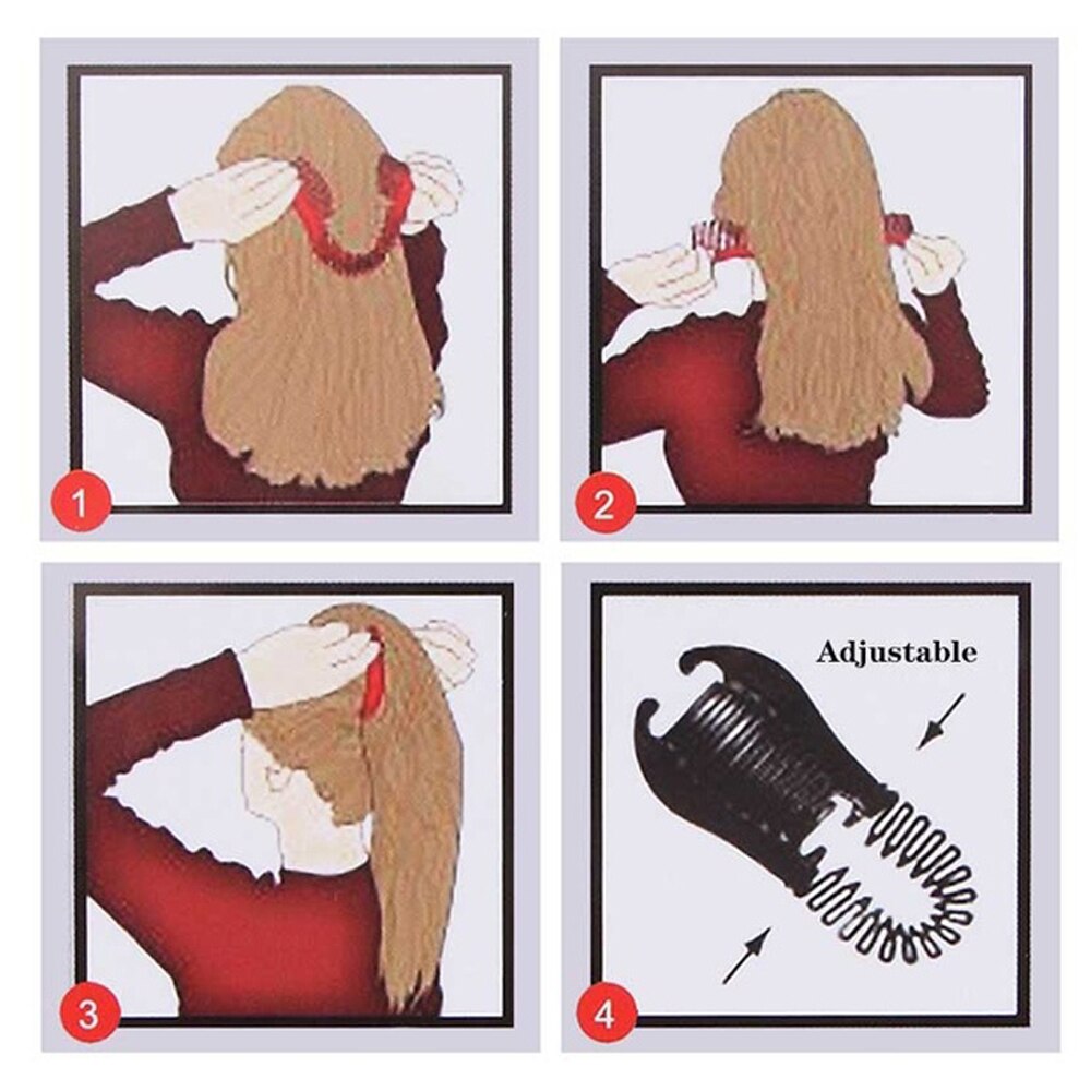 Pinzas elásticas para el pelo para mujer, 1 pieza, pinza tipo Banana, escorpión, herramienta para sujetar el pelo, gomas de pelo