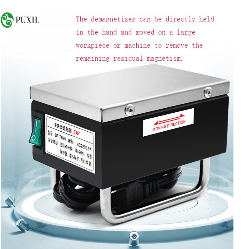 Powerful Mute Demagnetizer Portable Mini Degaussing Mold Demagnetizer Demagnetization Tool TB60