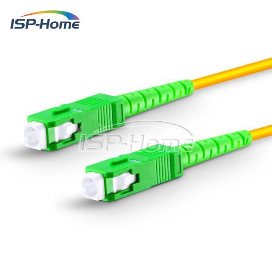 20m SC/APC-SC/APC Simplex 2,0mm Single Lwl-patchkabel, fibre Optica SC Patchkabel, FTTH Kabel