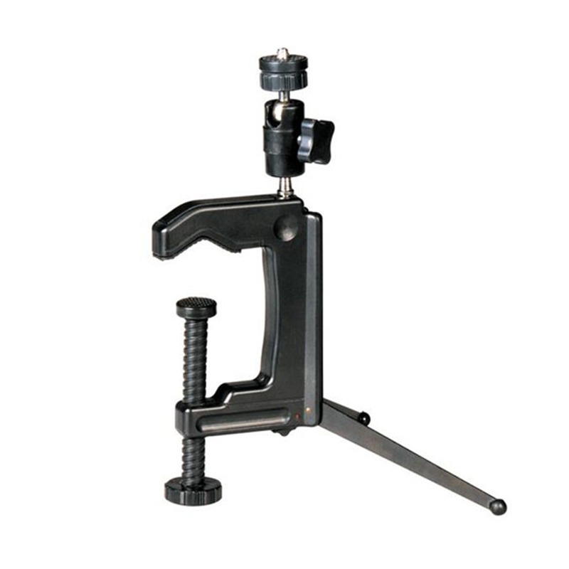 Portable Mini Swiveling C-Clamp Tripod Stand for Camera Camcorder DSLR SGA998