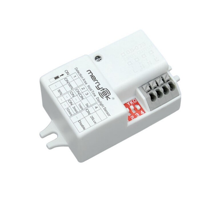200-240V Daylight Sensor Automatic Switching Microwave Motion Sensor Lighting Fixture Smart Switch