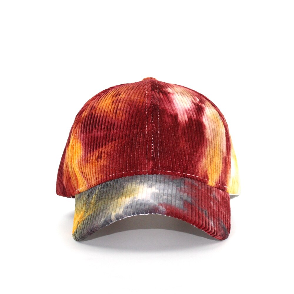 Nuovo Inverno cravatta-tintura Velluto A Coste di colore ah Raggiunto Il Picco cappucci Coppia tutto'aperto Caldo Cappellini Da baseball casuale Selvaggio Trucker cranio cappucci