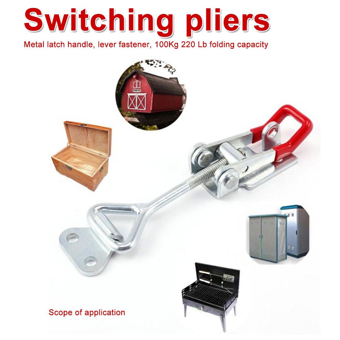 1pcs Quick Toggle Clamp Clip Quick Release Holding Latch Hand Tool welding tools clamps wood