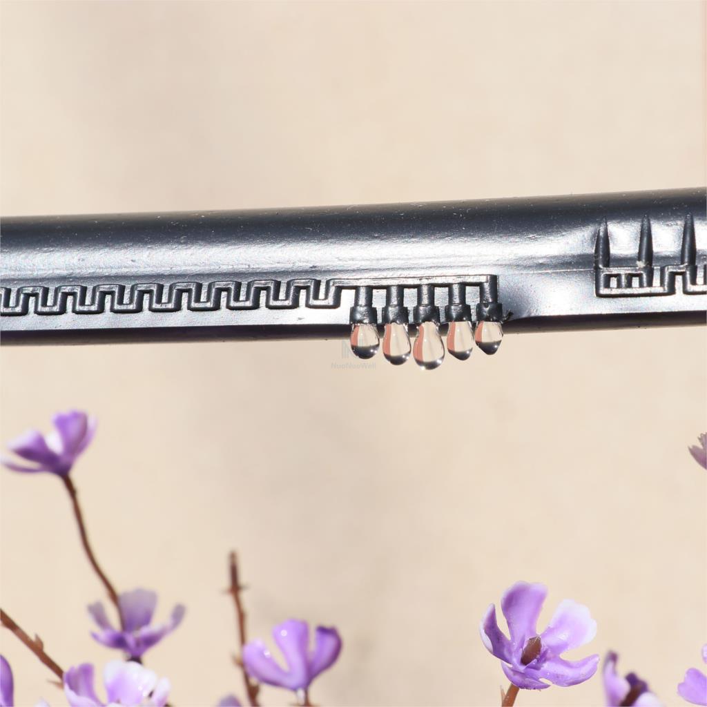 NuoNuoWell Micro Drip Irrigation System 16mm Drip Line Soaker Hose Garden Watering Emitter Tubing 15CM Space