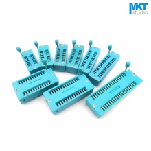2 stücke Freies Probe DIP14/16/18/20/24/28/32/40 p 2,54mm Pitch IC Test Universal ZIF Sockel Halter