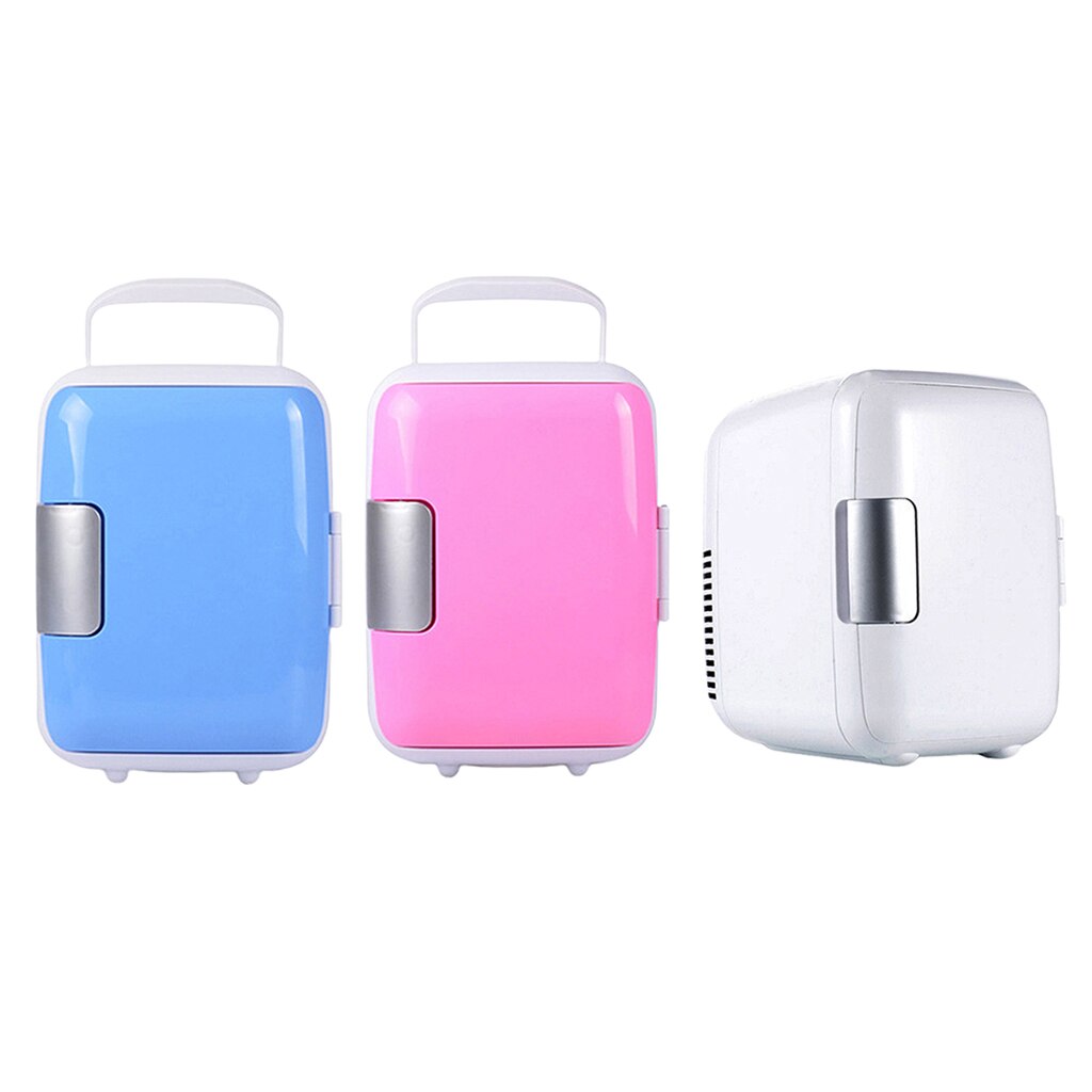 4L Portable Mini Car Refrigerators Fridge Compact Cooler/Warmer Fridge f/ Travel