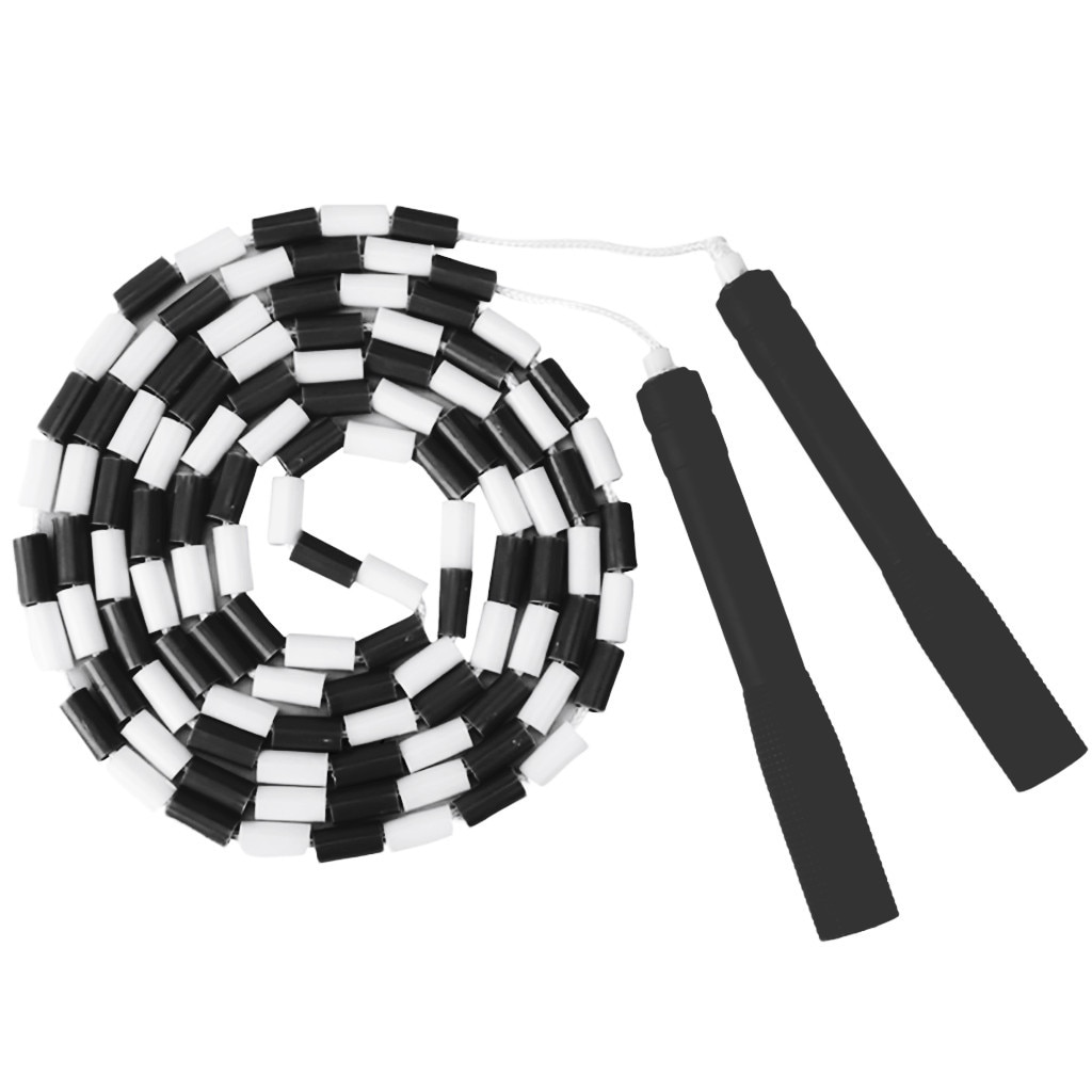 Tricks Vaardigheden Jump Skipping Overslaan Touw Pvc Beginner Zachte Kralen Kralen Kralen Basic Gesegmenteerde Fitness Cordes À Sauter # T2P
