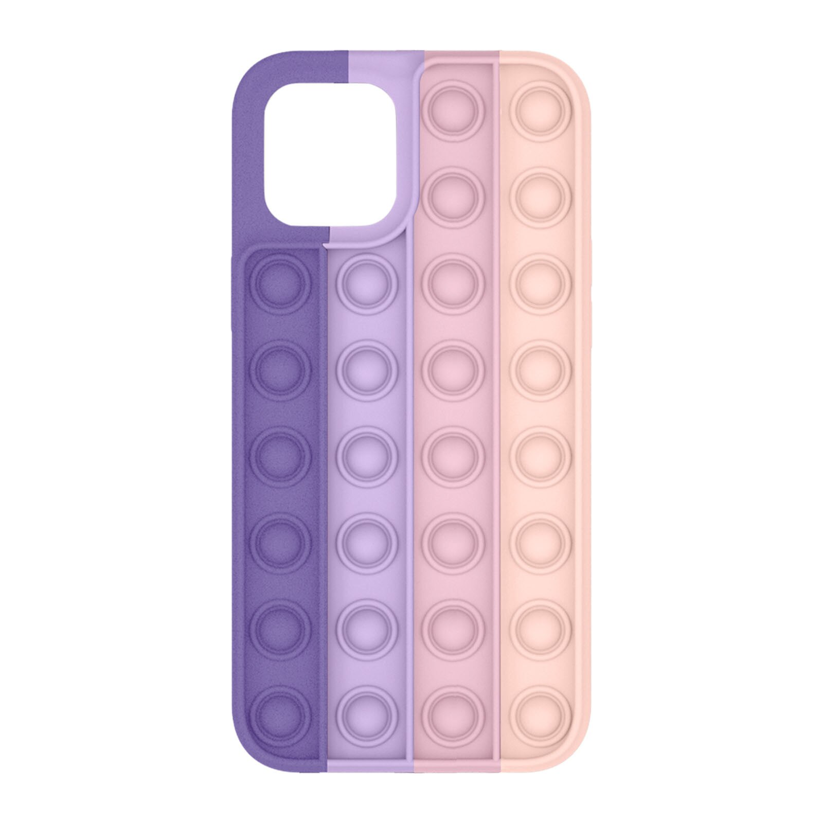 Neuartiges fidget-spielzeug: drücken sie eine blase in form einer weichen silikon-handyhülle zur dekompression für iphone 12 – ideal für freunde: D