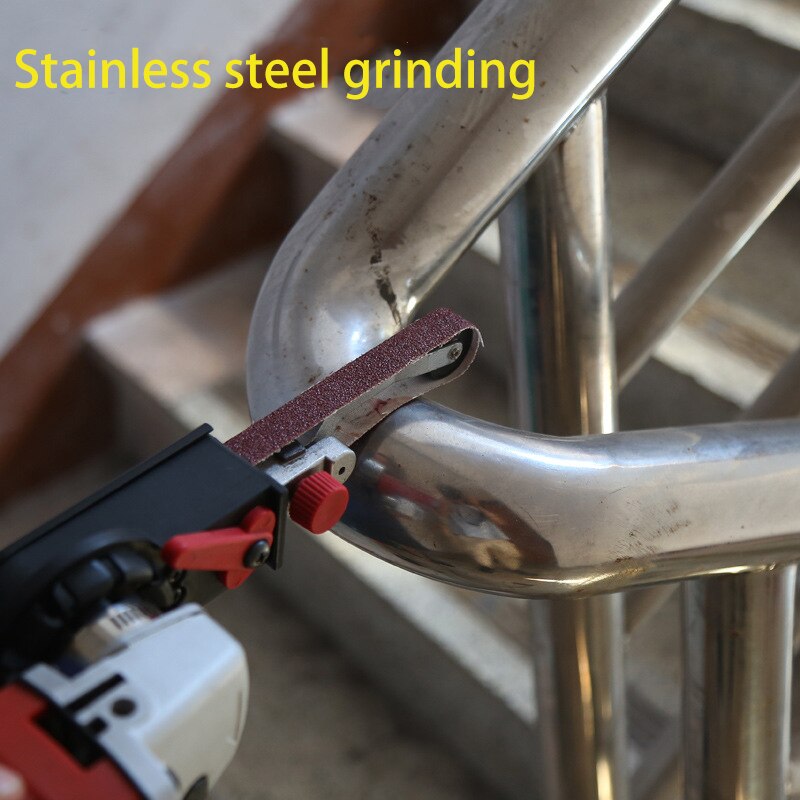 Mini DIY Sander Sanding Belt Machine Sander Polishing Machine Woodworking Belt Sander Abrasive Belts Grinder