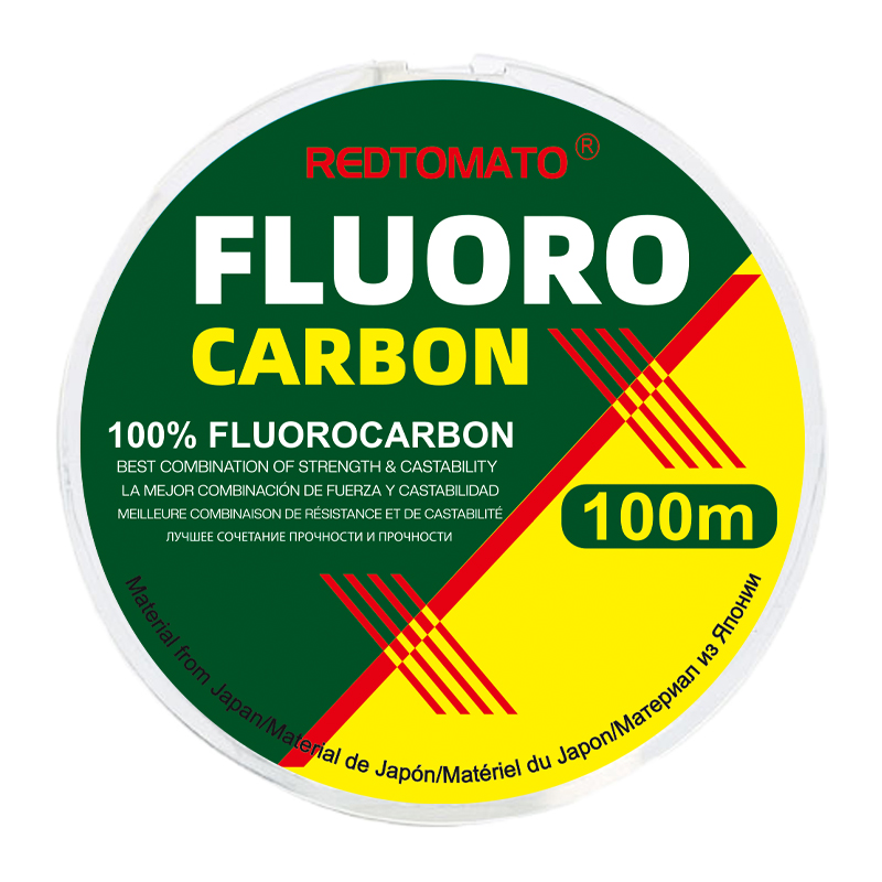 Línea de pesca de fluorocarbono 100% de 100M, línea de fibra de carbono importada japonesa, línea de hundimiento de monofilamento de 1-30kg, productos de pesca de mar: 9