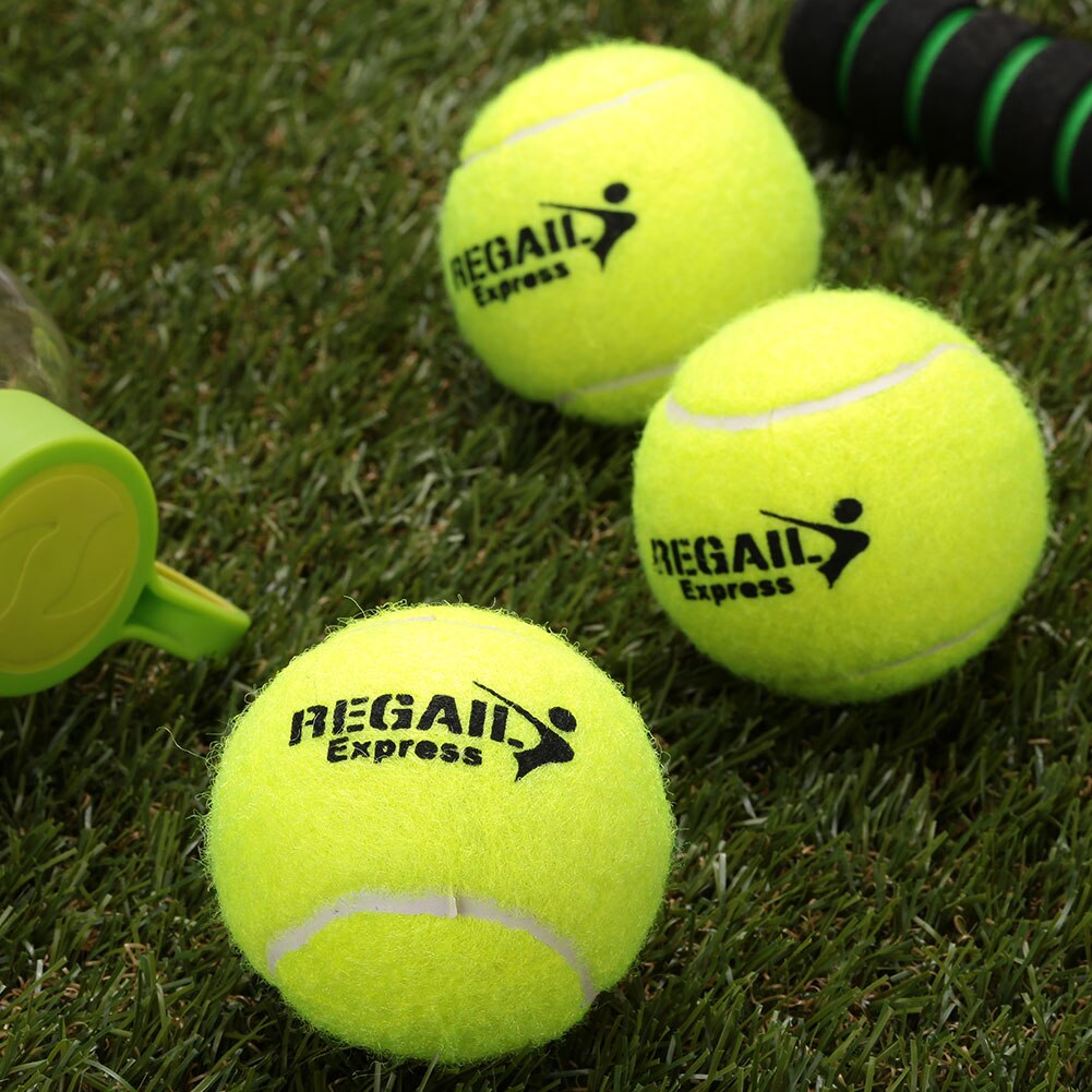 Training Competition Tennis Ball High Elasticity Vanilla Green Universal