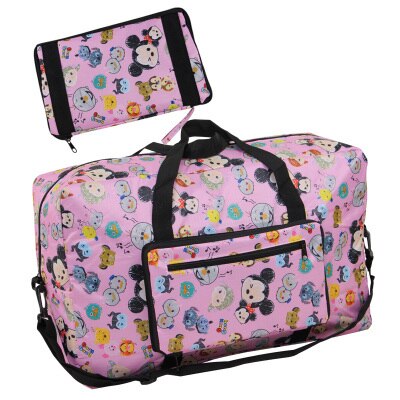 Cute Cartoon Piccolo Twin Stars My Melody Pieghevole Pieghevole Borsa Da Viaggio Trolley Delle Ragazze Delle Donne Tote Sacchetti di Duffle Bagaglio A Mano: 010