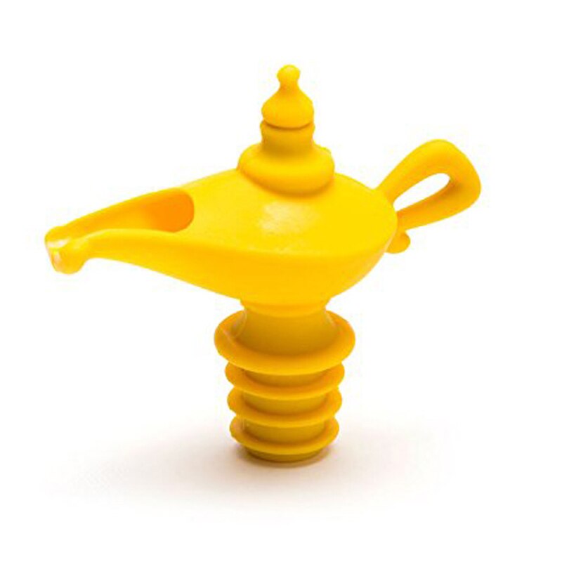 Zabawny silikonowy czajnik kształt korek robić wina butelka robić picia kumpel wino na przyjęcie szklany pokrowiec na termofor znacznik akcesoria barowe korek