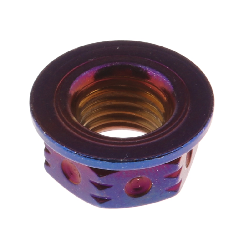 Stainless Steel Hex Serrated Flange Locking Nut M10 Fit & Screw Scooter