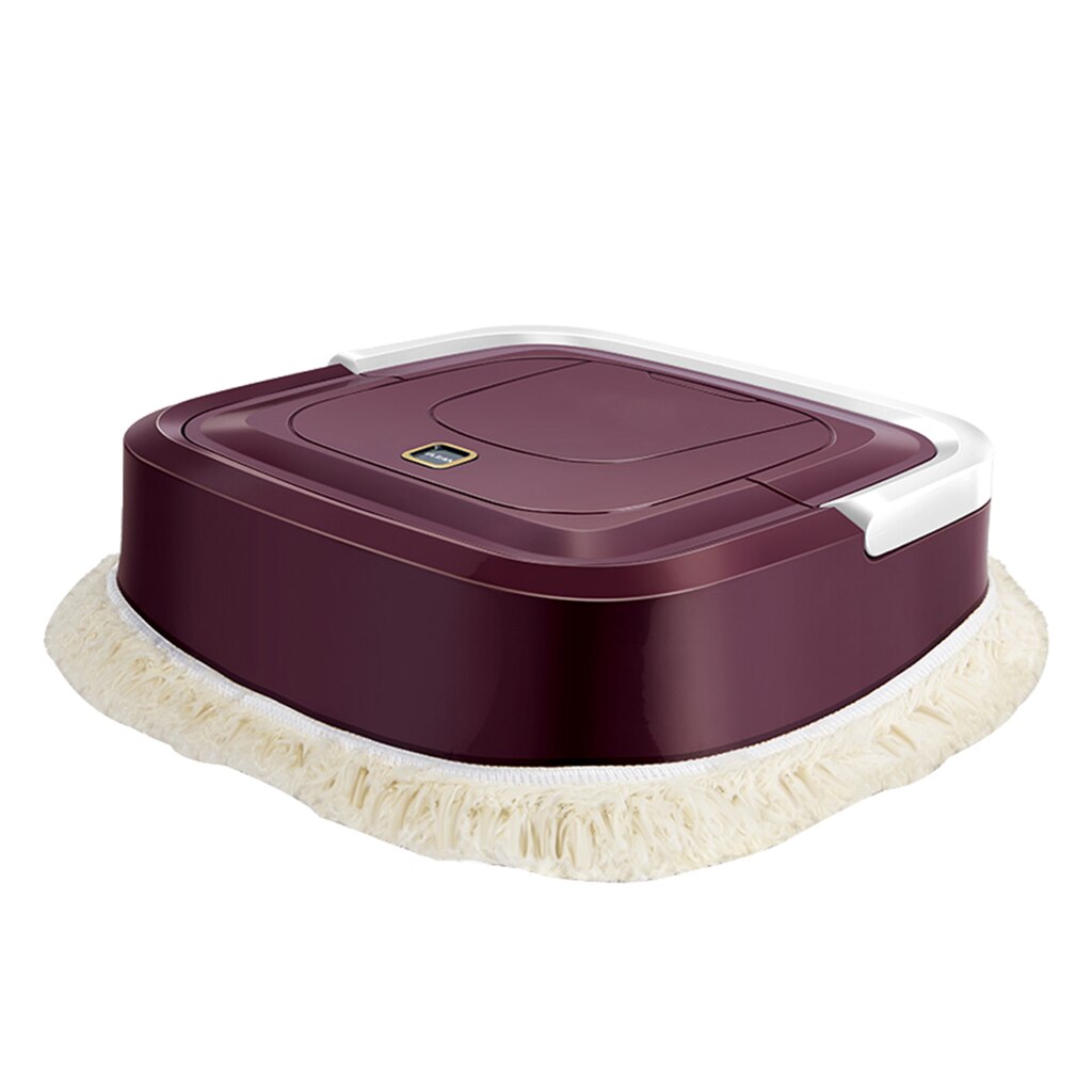 Robot Vacuum Cleaner 5V USB Charging Automatic Home Sweeper Super Strong Suction Low Noise House Floor Quiet Cleaning Machine: Red