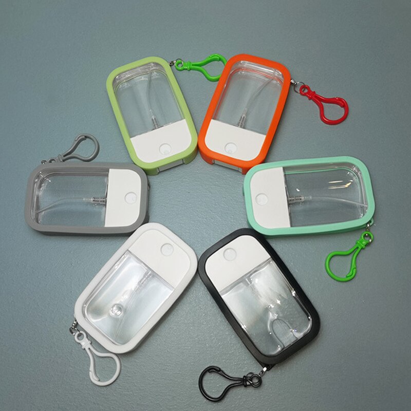 38ML Portable Keychains Card Spray Dispenser Bottle High Pressure Alcohol Disinfectant Mist Spray Bottle