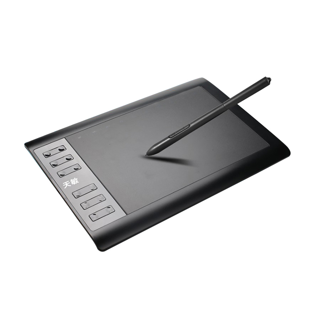 Master Graphic Tablet 8192 Levels Digital 10X6 Inch Drawing Tablet Pen Tablet Replacement for Android: Default Title