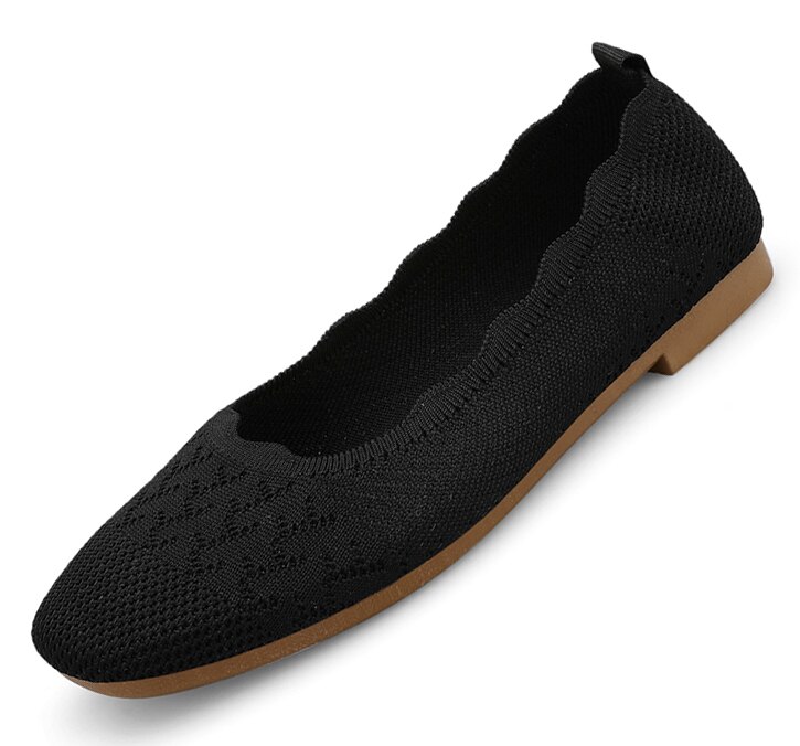 Naisten kuntosalikengät tasaiset tenniskengät naisten lenkkarit tenis mujer slip on fitness lenkkarit urheilukengät kuntosalikengät halvat: Musta / 10