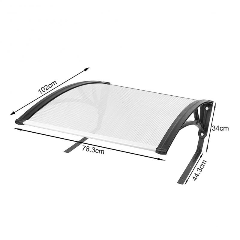 Garden Canopy Sun Shelter Awning Garage Roof Robot Lawn Mower Easy Assemble Anti-UV Shades ABS Lawn Mower Awning HWC