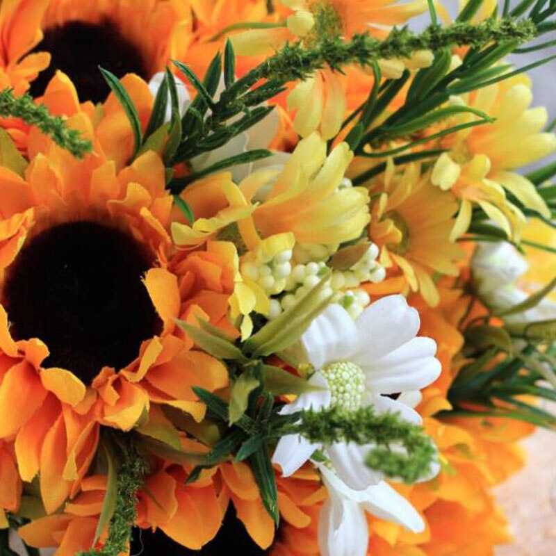 Wedding bouquets flowers artificial flower rose bouquet white bridal bouquets Beautiful Wedding Bouquet Gorgeous Beaded Cry