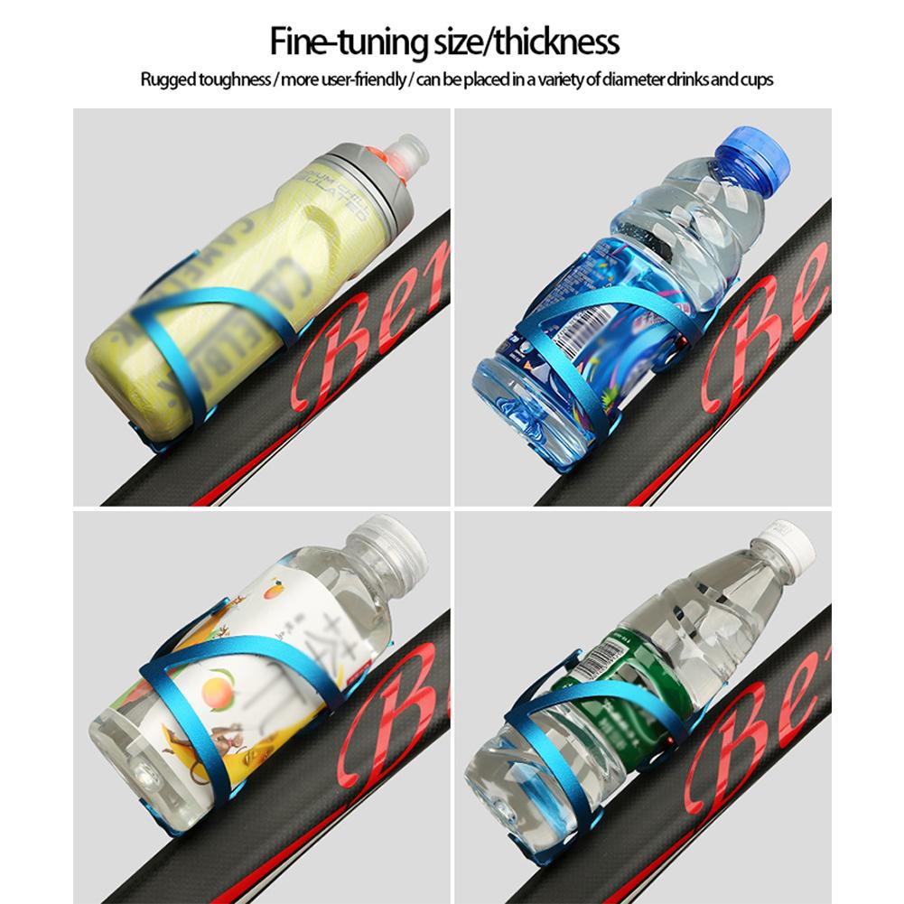 Durable 3D Bike Water Bottle Holder Ultralight Aluminium Alloy Cycling Cup Bottle Cage Rack Cycling Bicycle Accessories