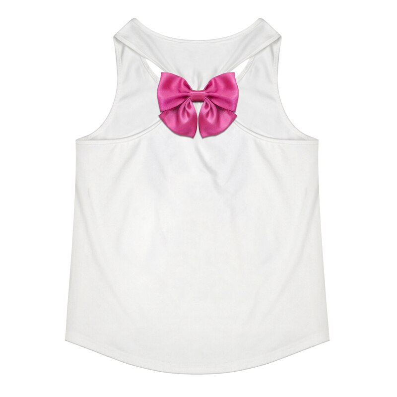 Children's Vest Big Girl Sportwear Sleeveless T-Shirt Cat 3D Print Floral 7-14y Girls Running Tops Junior Tank Tops Child Blouse