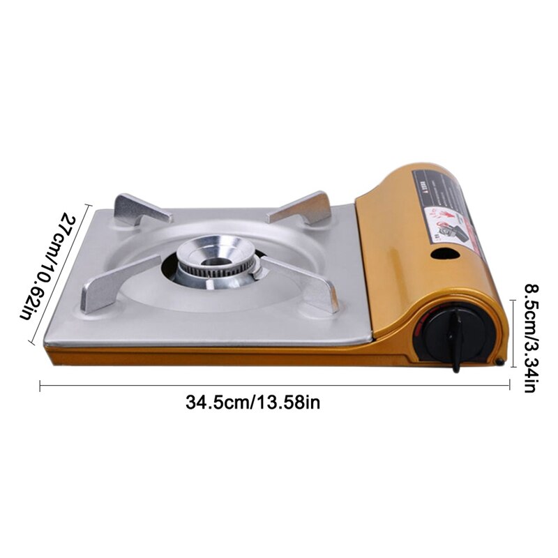 ultra-Sottile Esterno Campo Stufa A gas Portatile Stufa di Ferro Compatto Fornello Ad Alcool tutto'aperto di Cottura Forniture