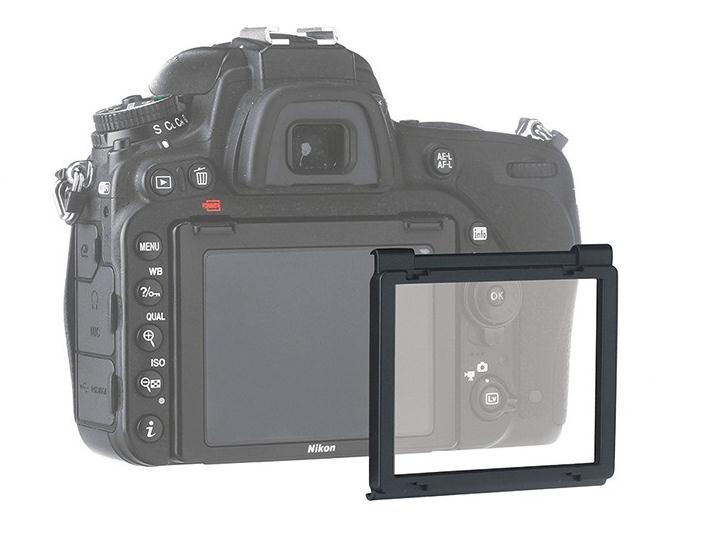 Funda protectora de pantalla LCD de vidrio óptico japonés para cámara Nikon D750 DSLR