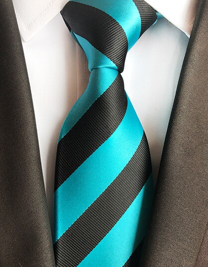 Gusleson 8Cm Mannen Zijden Stropdas Effen Plaid Gestreepte Stropdassen Voor Mannen Formele Zakelijke Bruiloft Accessoires Stropdas Voor Man Party