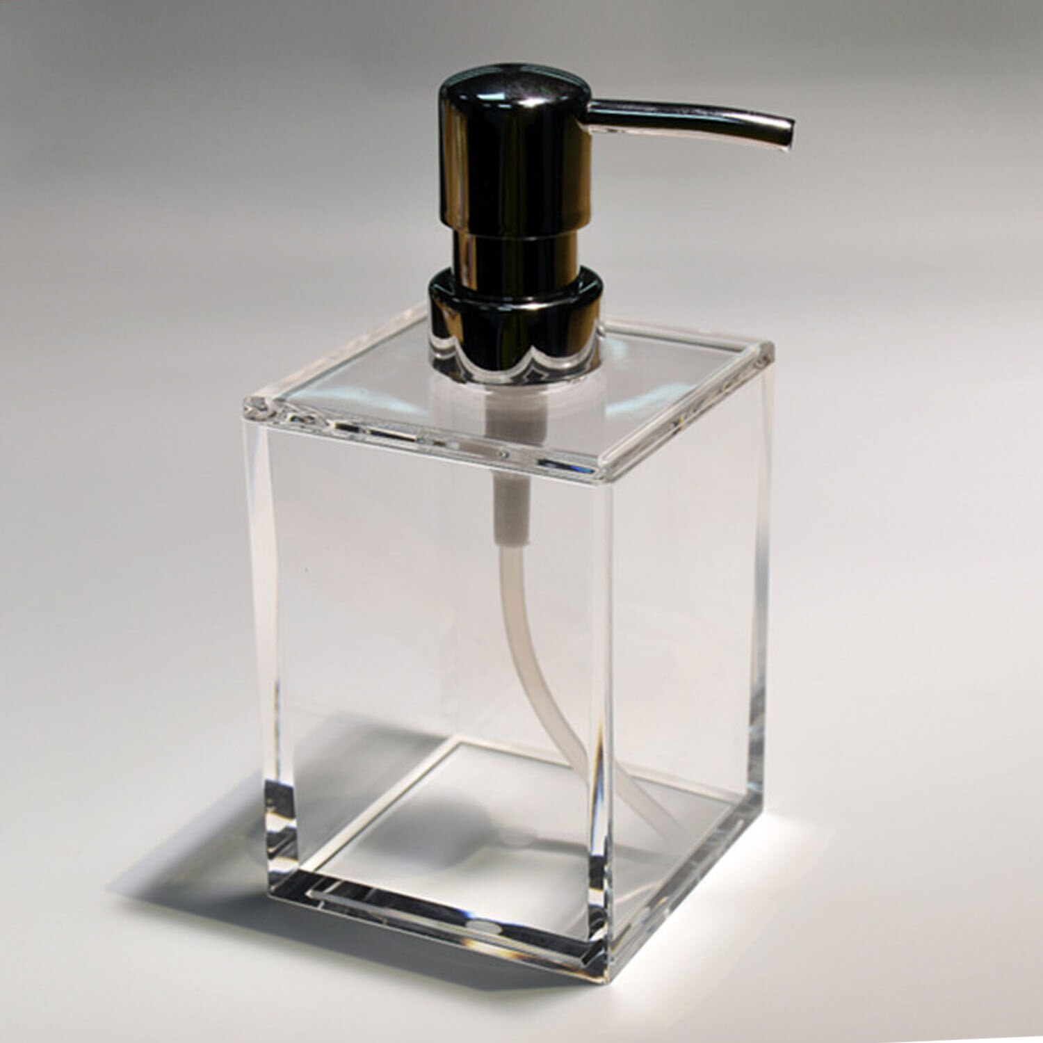 400ml tvål skumpump flaska tom fyrkantig skum flaska akryl klar hand tvål dispenser flytande schampo gel skum pump dispenser