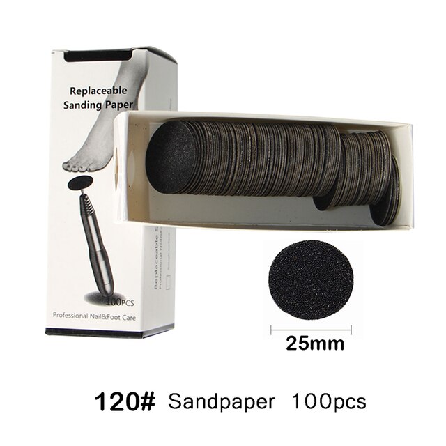 Pedicure Tool for Electric File Machine Feet Dead Skin Callus Peel Remove Sandpaper Disks Replacement Sandpaper