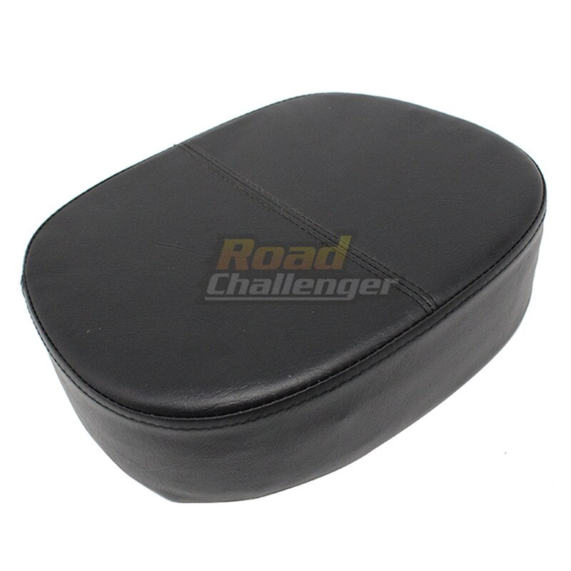 Almohadilla de respaldo de pasajero para Harley Touring Road King Street Electra Glide FL FLHT FLHX, barra Sissy desmontable negra