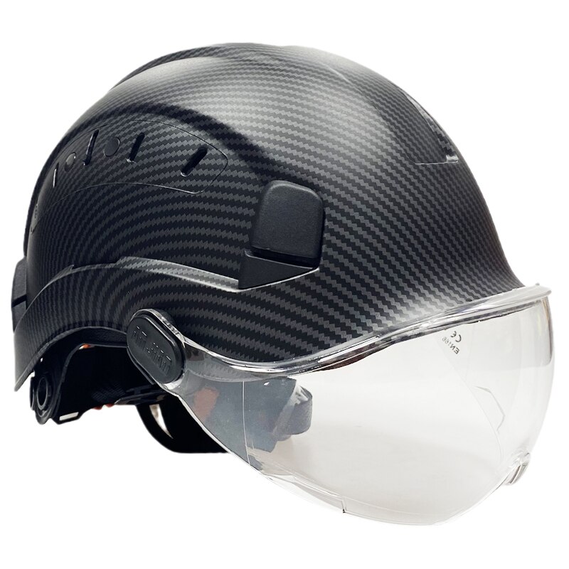 Veiligheid Helm Beschermende Harde Hoed Bril Oorbeschermer Bouw Abs Helmen Werk Cap Voor Werken Klimmen Rijden