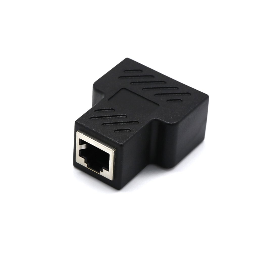 Splitter Ethernet RJ45 Cable Adapter 1 Male To 2 Female Port LAN Network Connector Wire Ethernet RJ45 Cable Adapter
