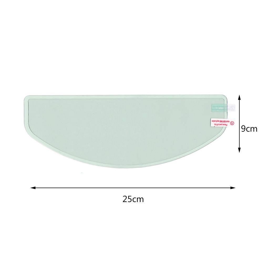 Helmet Clear Anti-Fog Patch Anti-rain Protective Film Universal Lens Film Motorcycle Visor Fog Resistant Motor Accessories