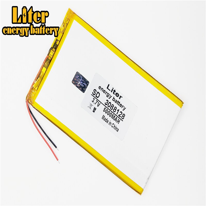 3088128 3.7V 5000Mah 3090130 Tablet Batterij Tablet Gm Lithium Tablet Polymeer Batterij