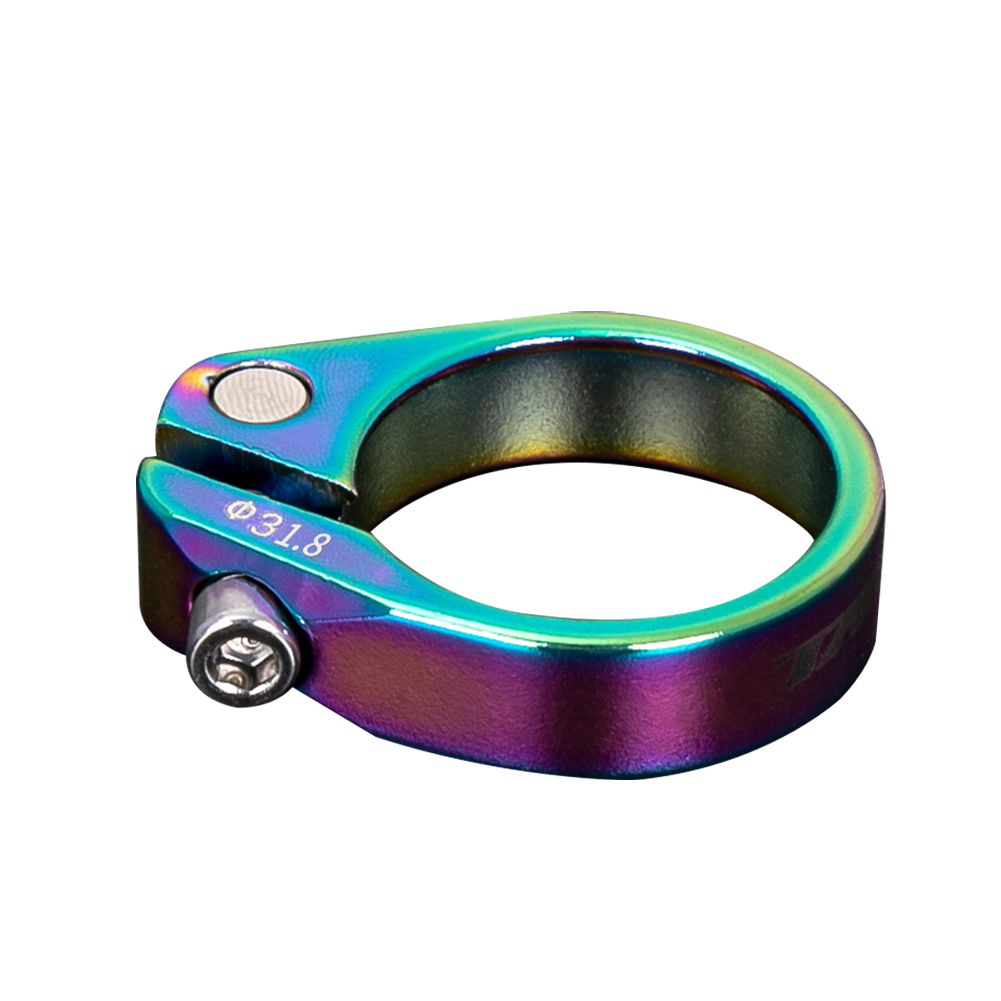 Collier de serrage de tige de selle vtt, 31.8/34.9mm, en alliage d&#39;aluminium, ultraléger, pour vélo de montagne, ensemble de pièces de cyclisme