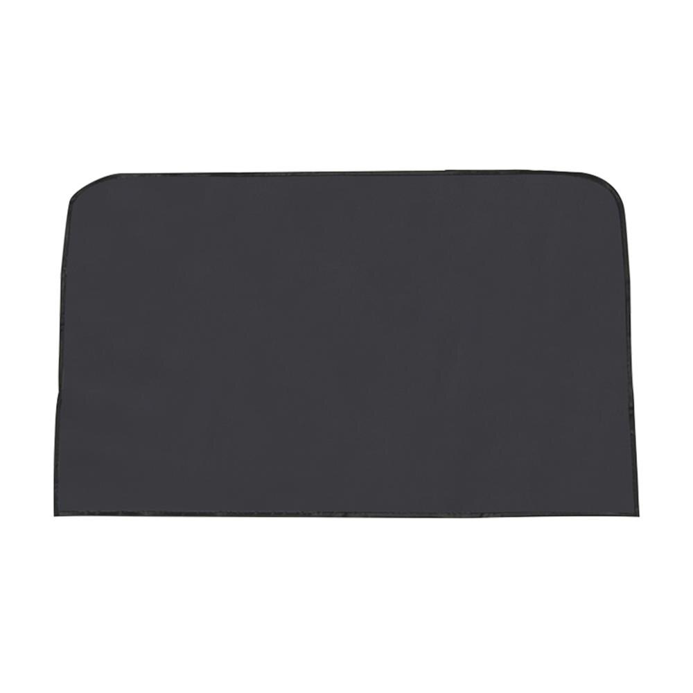 Bil sidevindu solskjerm magnetisk anti-tåke sammenleggbar auto foran mesh mesh vindu solskjerm svart biltilbehør styling: 1pc bak