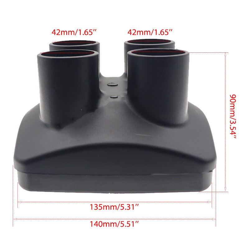 Air Diesel Parking Heater Air Outlet Vent Cover Outlet hood For Eberspacher D2 D4 Chinese Brand Heater 2kw 5kw: D4-5KW 4 holes