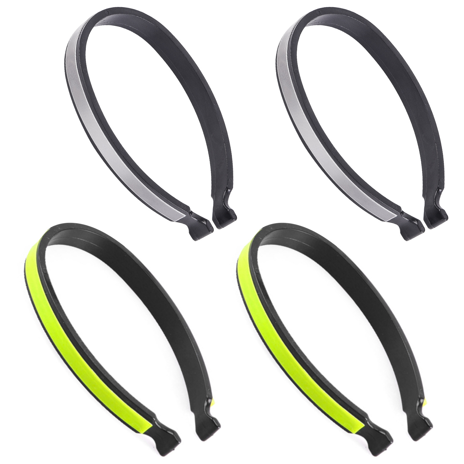 2 uds bandas para pantalones Clips correa multiusos bicicleta tobillo pierna vinculante vendaje pantalones ciclismo fijación accesorios de seguridad