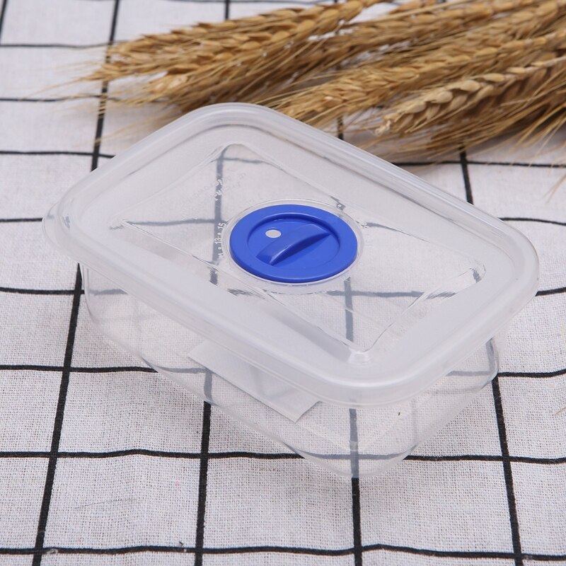 Plastic Clear Reusable Food Storage Container Lunch Box Airtight Seal With Lid PXPC
