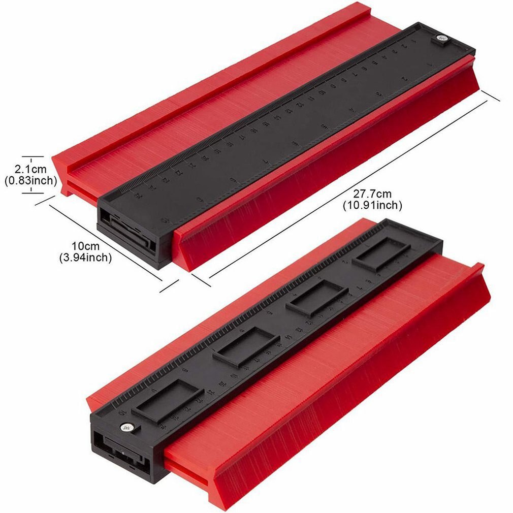 Contour Gauge Profile Tool irregular profile gauge radian ruler profile Radian ruler Shaper Copy ruler