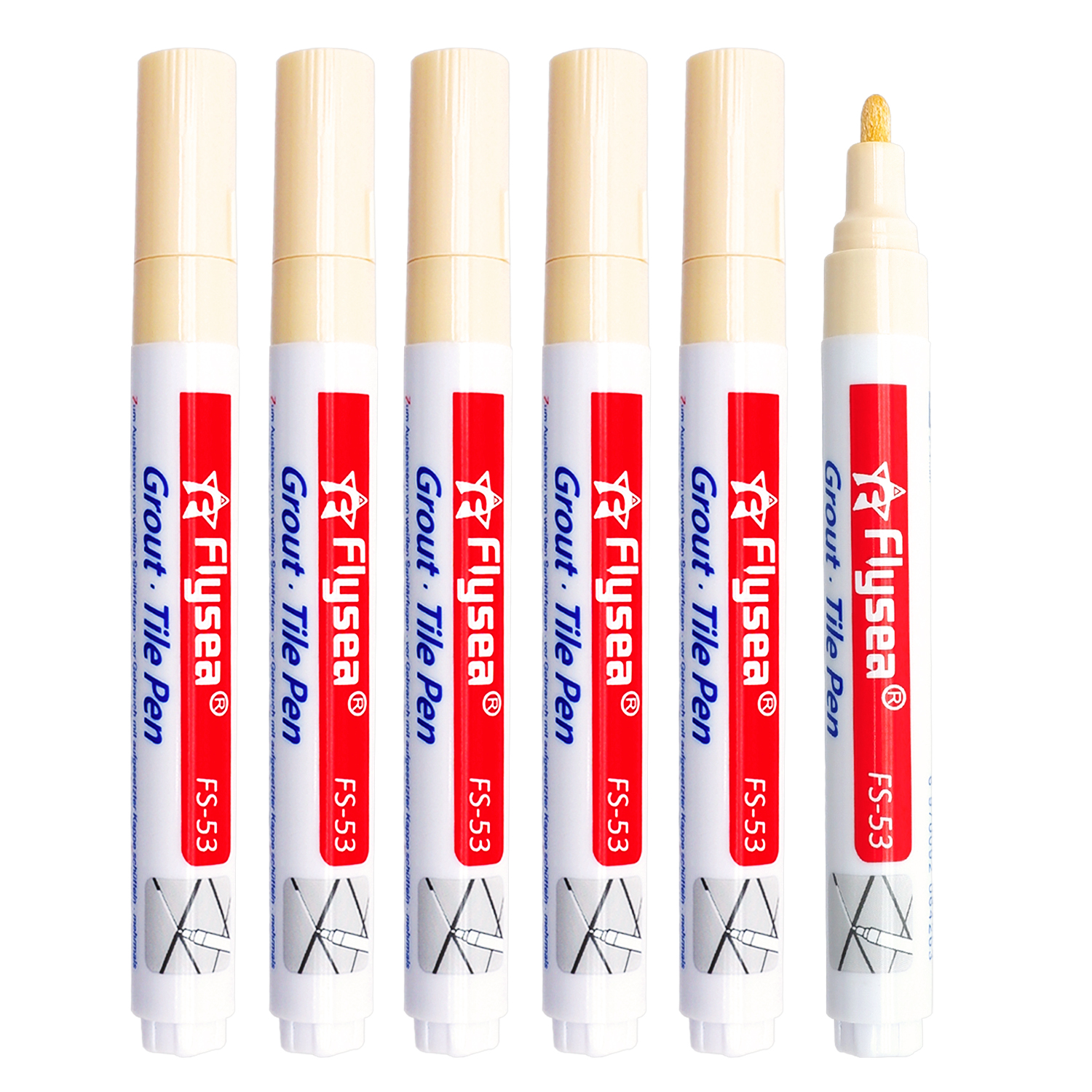 Fugenstift, wasserfester Fliesenmarker, Wandnahtstift, für Fliesen, Boden, Badezimmer, Dekontamination, Nahtreparatur (schwarz, weiß, beige): Lila