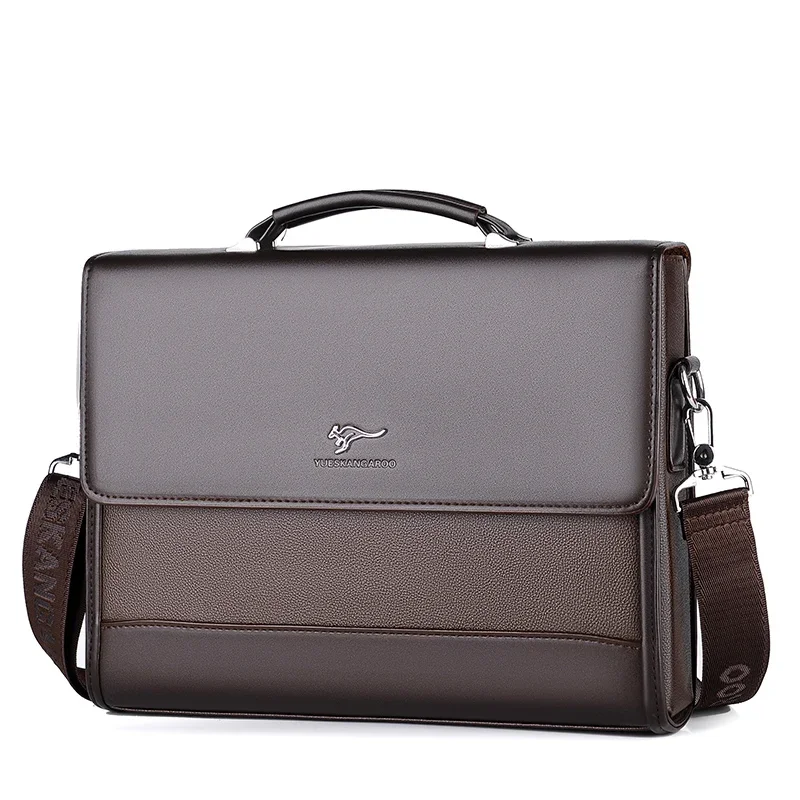 Mannelijke Handtassen Pu Lederen Heren Tote Aktentas Schoudertas Voor Mannen 2022 Laptop Tassen Man Organizer Voor documenten