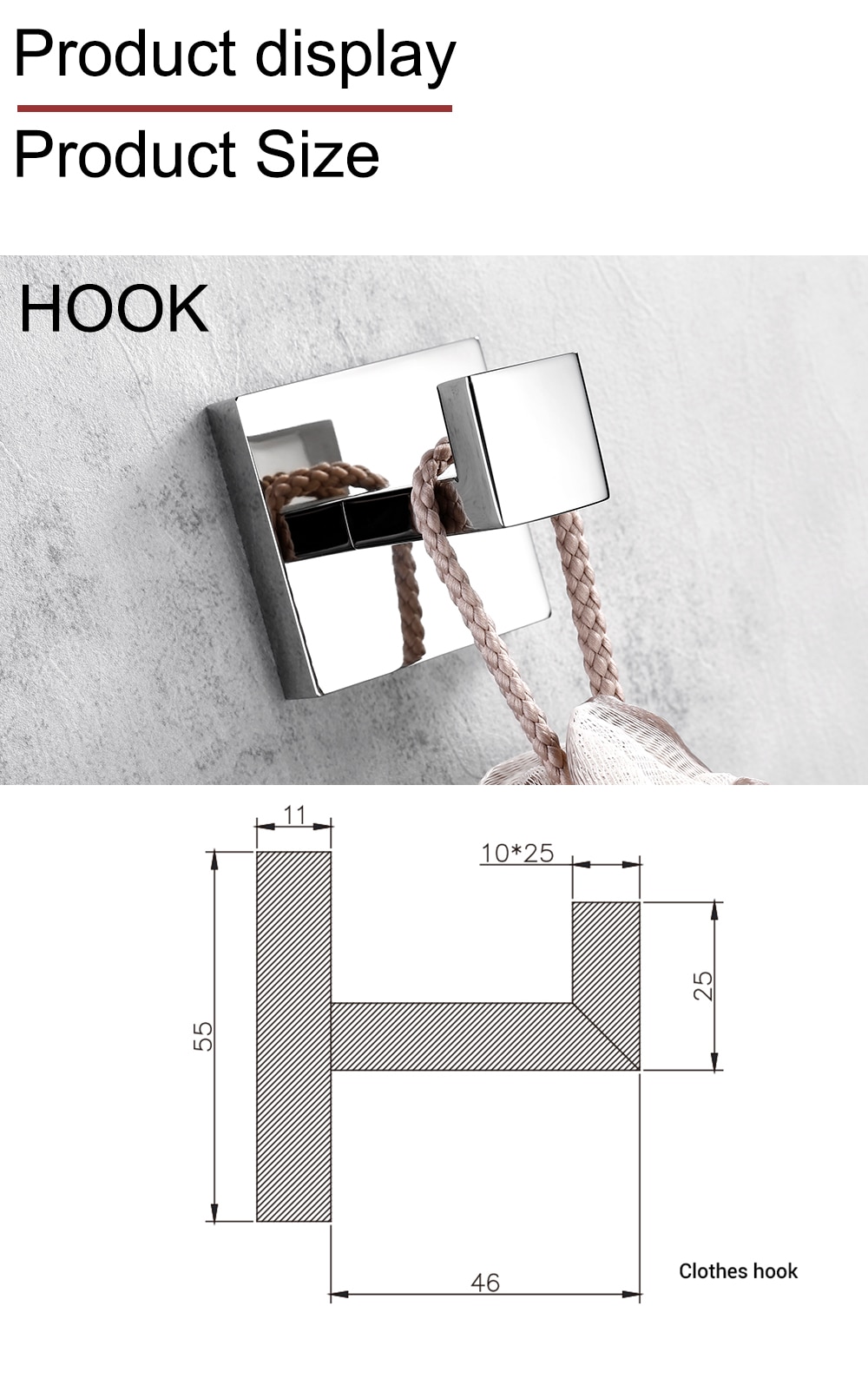 Badkamer Accessoires Set Bagnolux Rvs 304 Single Handdoek Bar Robehaak Toiletrolhouder Handdoek Ring Gepolijste Afwerking