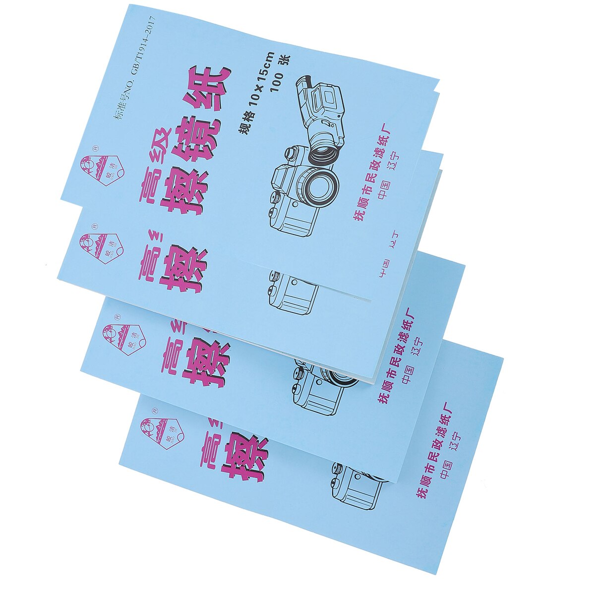 400 Sheets Microscope Cleaning Paper Portable Cleaning Tissue for Microscope Using