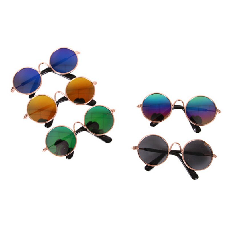 1PC Mooie Pet Kat Glazen Hond Bril Huisdier Zonnebril Voor Kleine Hond Kat Eye-wear Hond Zonnebril Foto 'S huisdier Producten