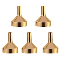 10 Stuks Mini Metalen Trechters Voor Vullen Kleine Flessen Refill Parfum Essentiële Olie Vloeibare Doseren Hulpmiddel Voor Lab Supplies