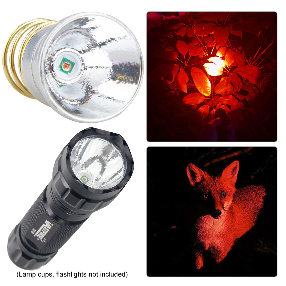 LED Taschenlampe Perle GRÜN verrotten UV 395NM BLAU 26,5mm Einzigen Modus 1200LM Austauschbare LED-lampe Für WF-501B/502B taschenlampe Kopf Lampe
